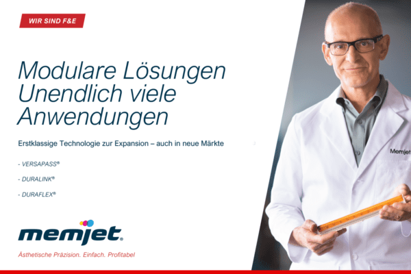 Memjet eBook: Modulare Losungen Unendlich viele Anwendungen