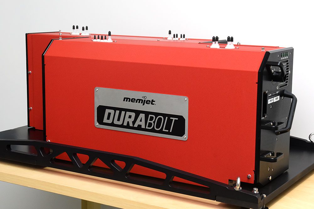 DuraBolt PrintBar wide-format, monochrome printing solution.
