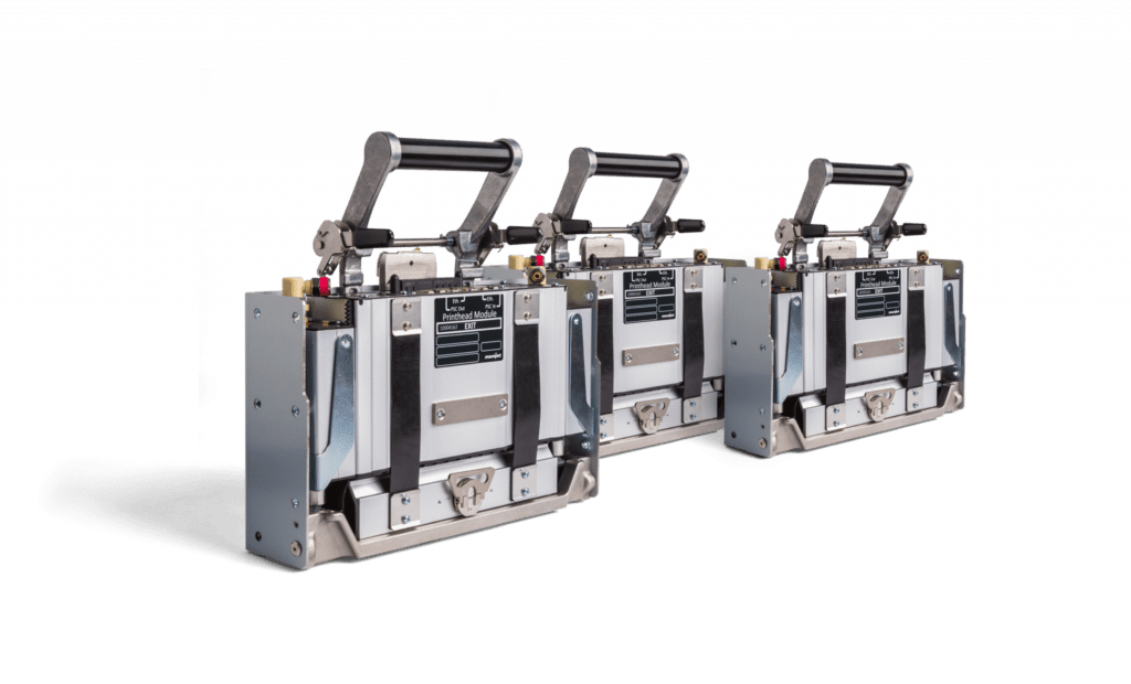 DuraLink printhead modules.