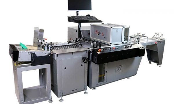 The FireJet 4C by Kirk-Rudy is Powered by Memjet. It uses DuraFlex inkjet technology to support mailing and addressing, packaging, office and document plus commercial print applications.