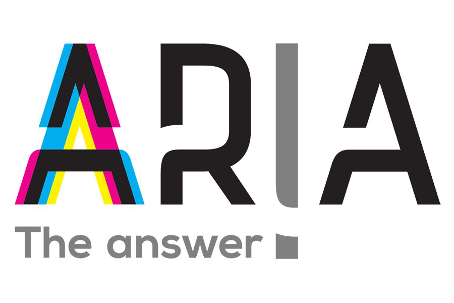 LOGO-ARIA_900x600 Aria logo. Aria printing solutions are Powered by Memjet.