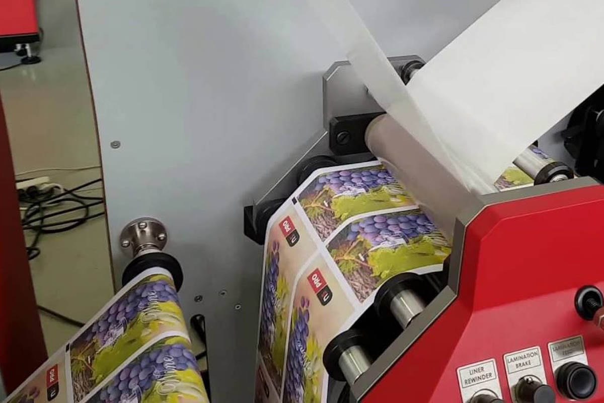 Label printer powered by Memjet.